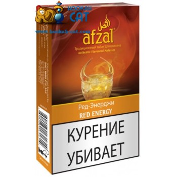 Табак для кальяна Afzal Red Energy (Афзал Энергетик) 50г